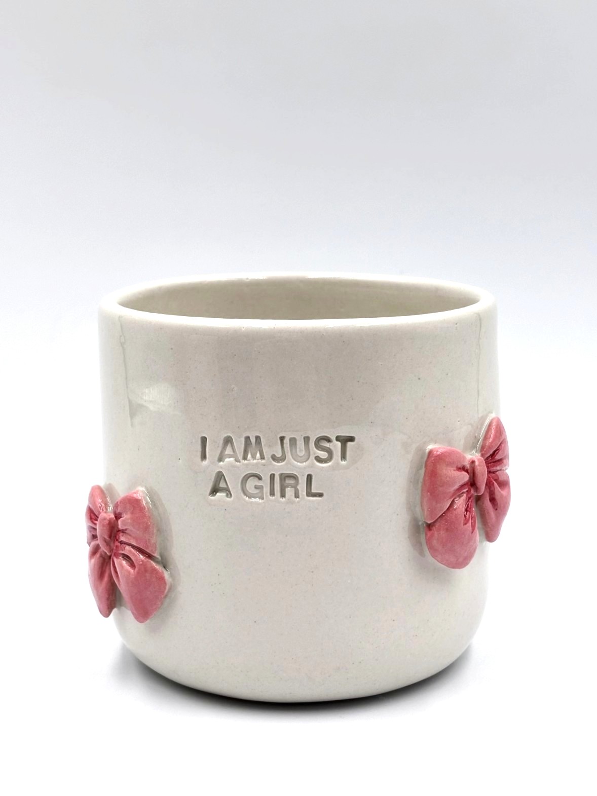 Πήλινη κούπα I am Just A Girl