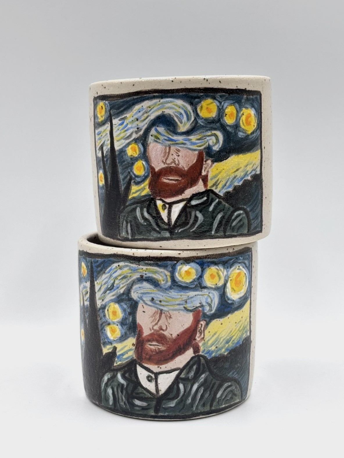 Πήλινη κούπα Vang Gogh