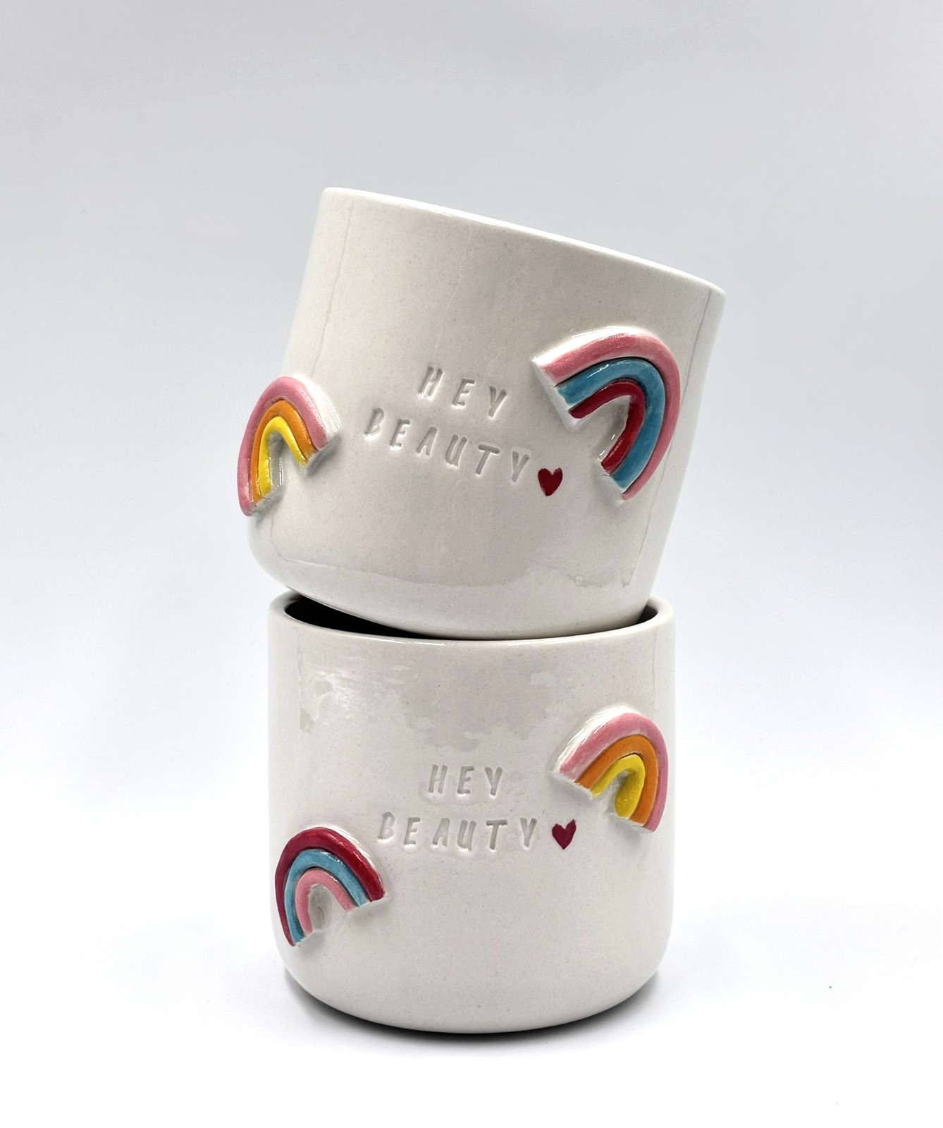 Πήλινη κούπα Hey Beauty Mug