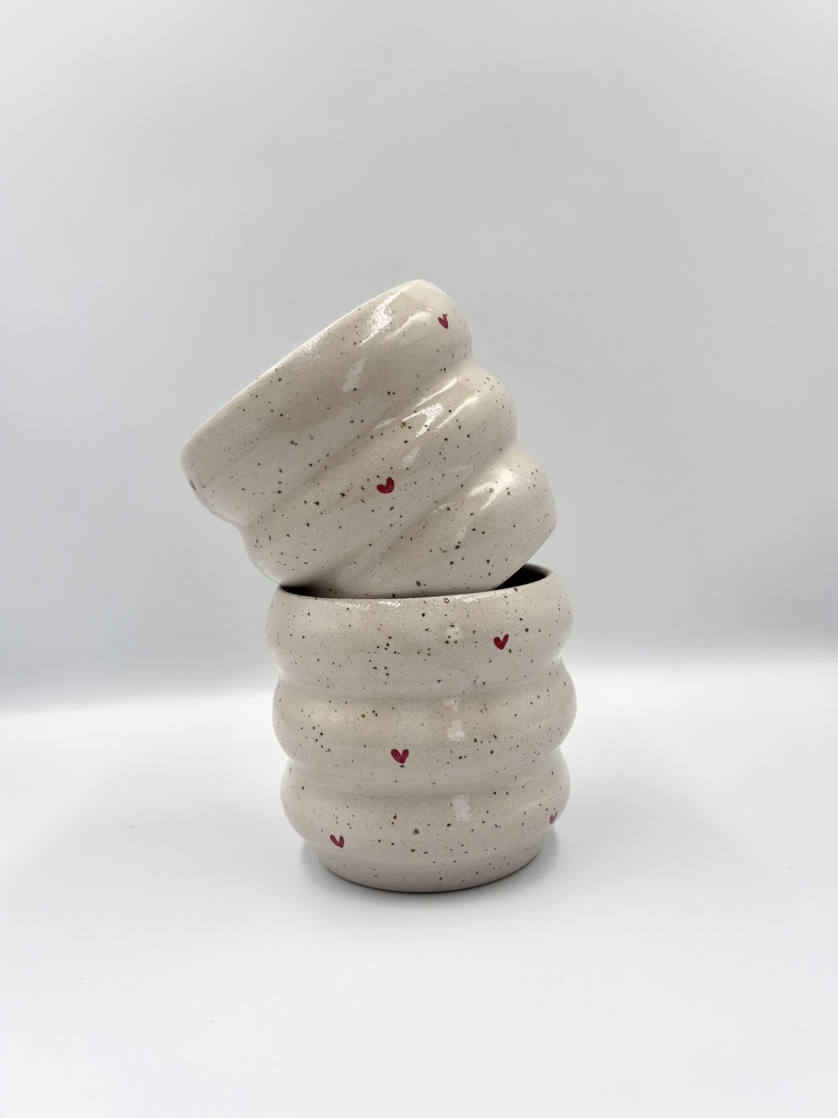 Πήλινη κούπα Wavy Love