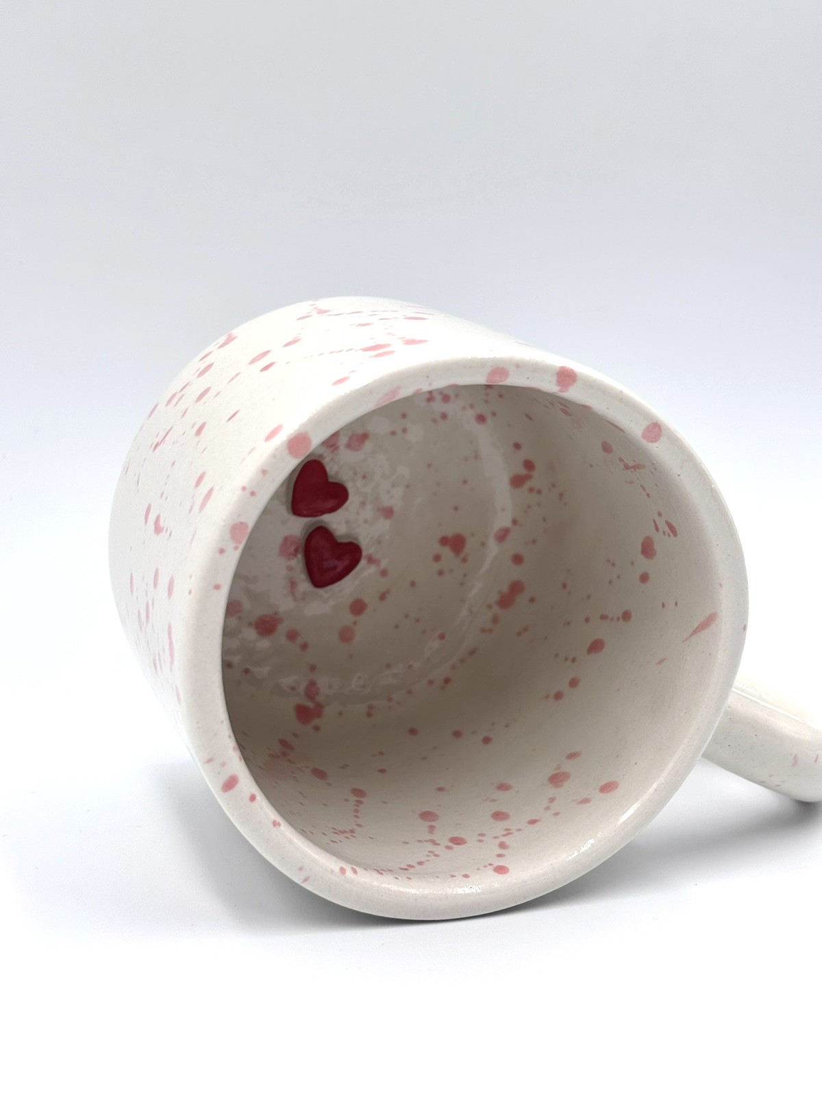 Πήλινη κούπα Pink Splash