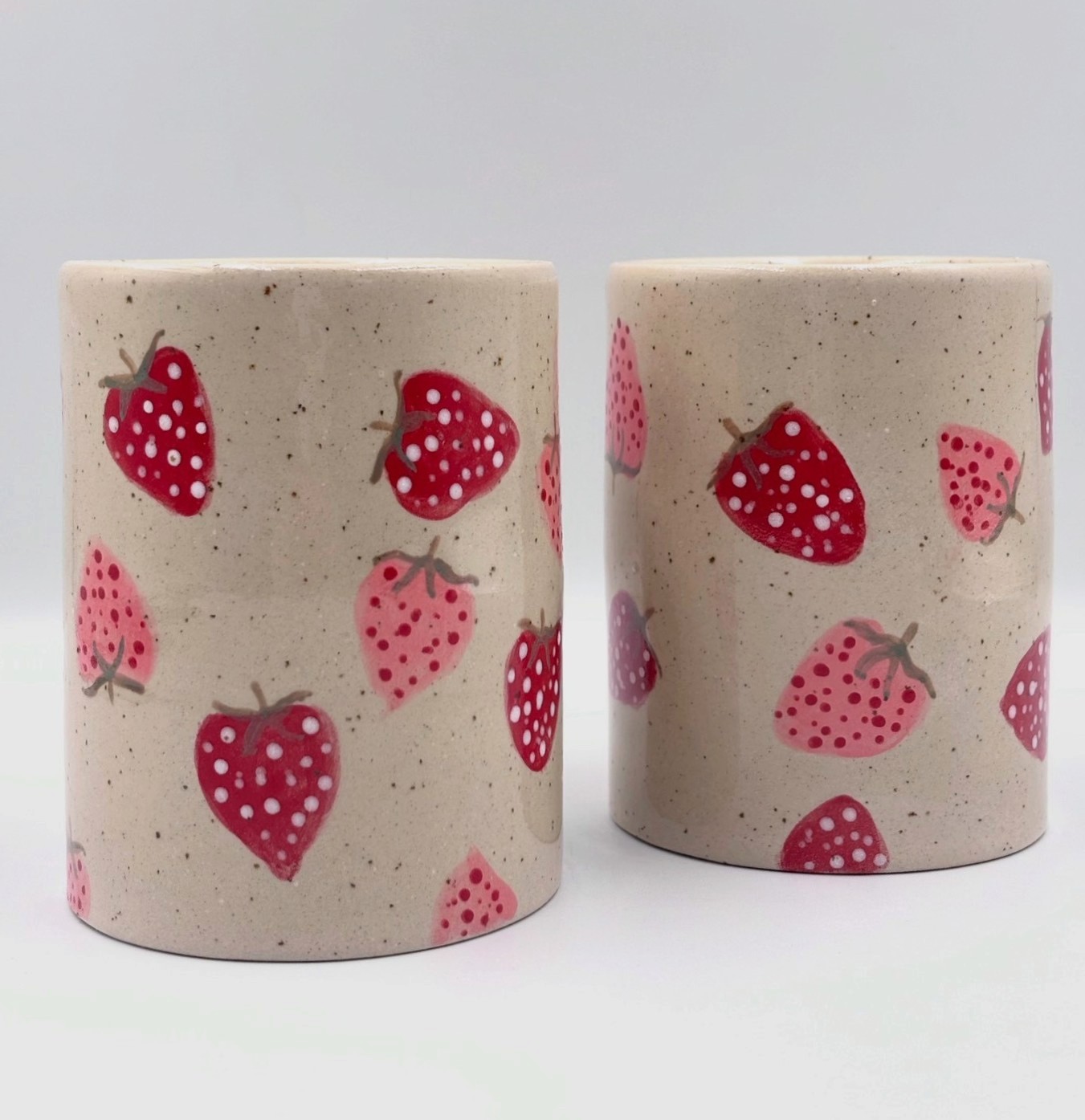 Πήλινη Κούπα Strawberry Freddo