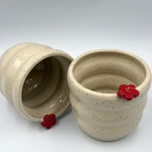 Πήλινη Κούπα Red Flower Mug
