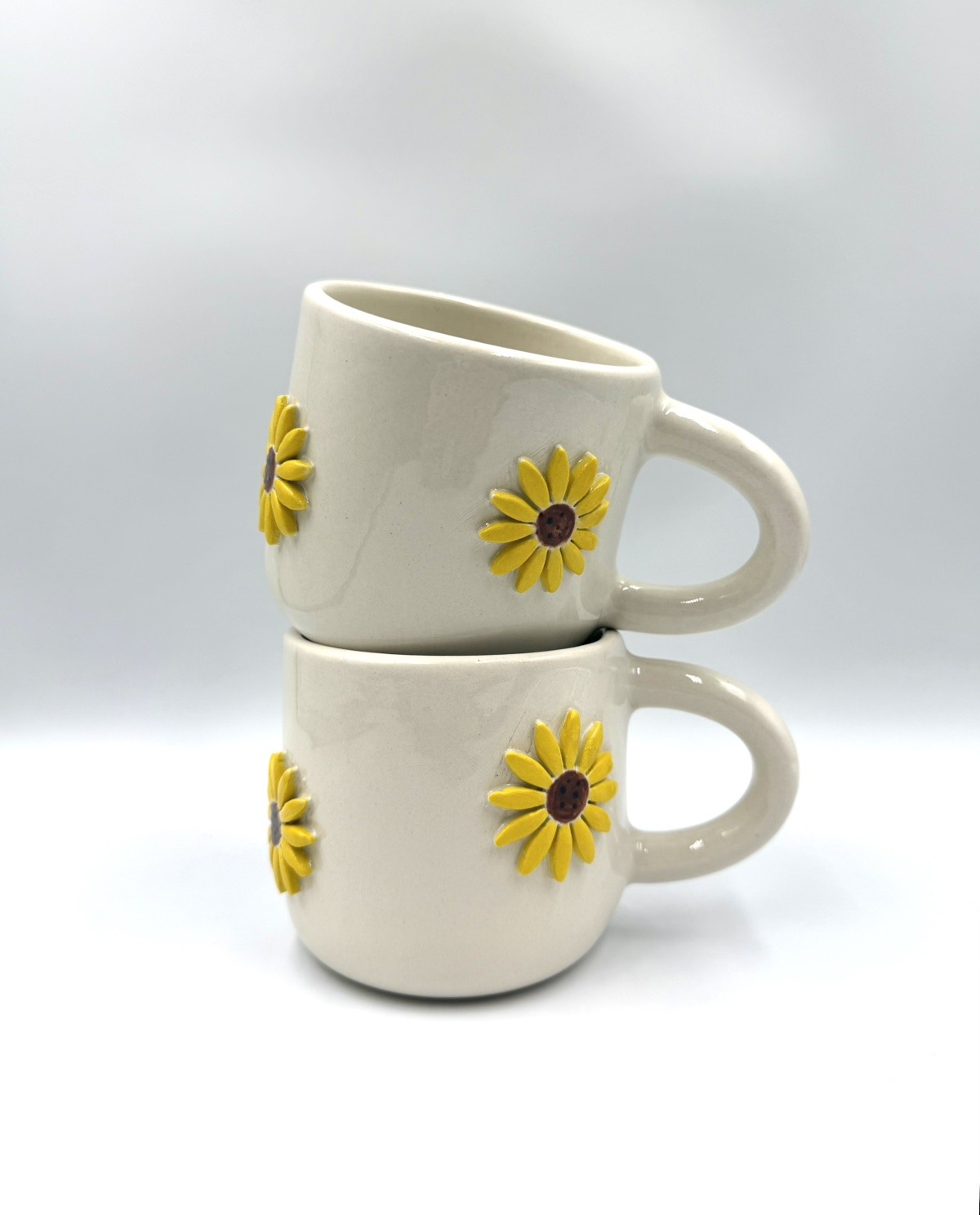 Πήλινη Κούπα Daisy Mug με χερούλι