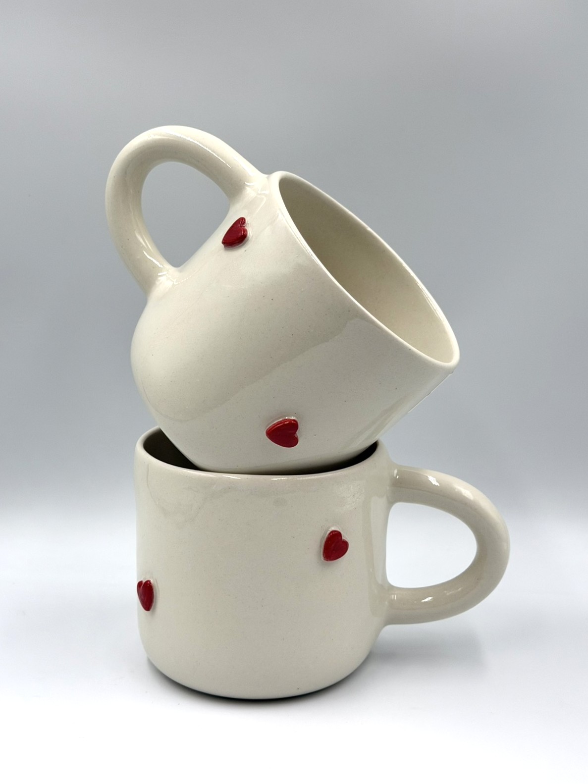 Πήλινη Κούπα 3d Heart Mug Με Χερούλι