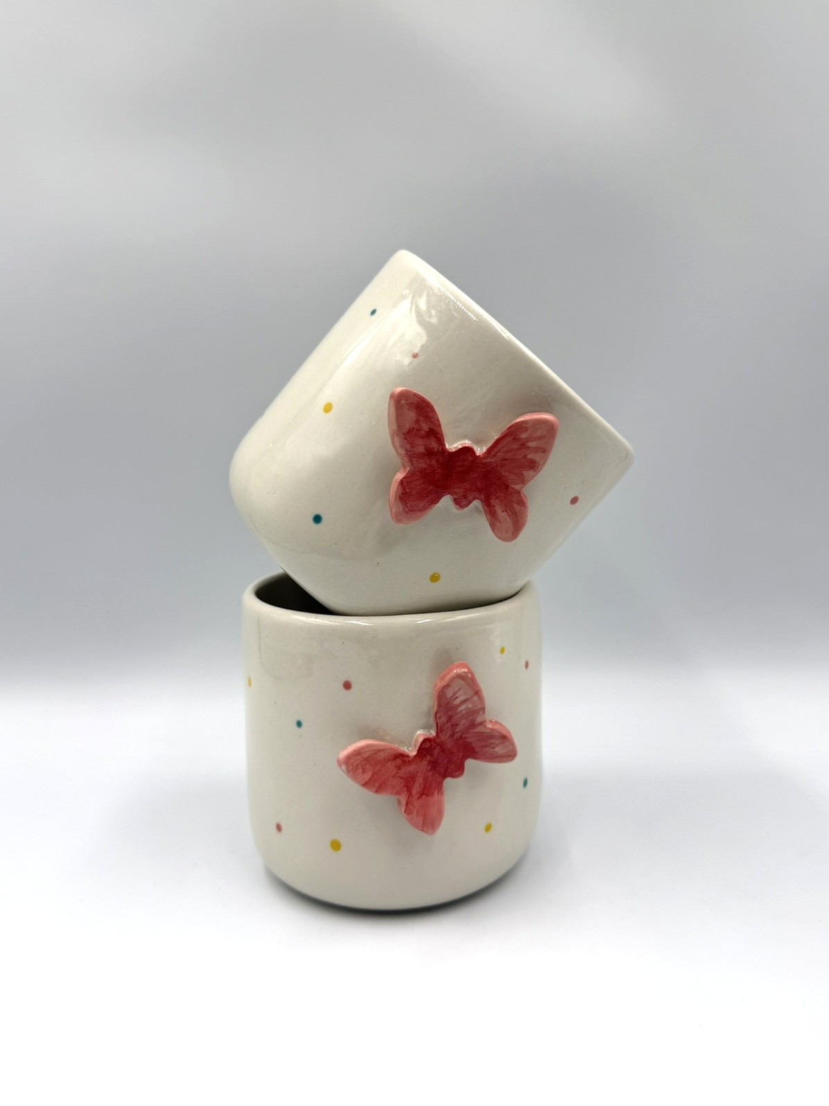 Πήλινη Κούπα Butterfly Mug