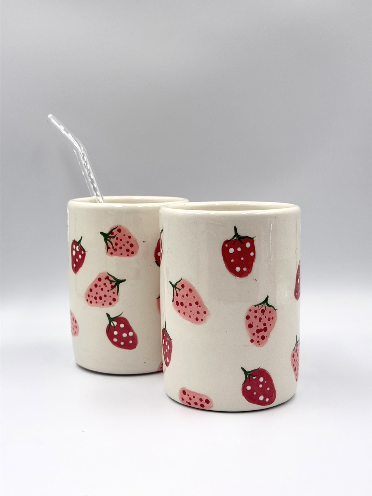 Πήλινη Κούπα Strawberry Freddo Mug