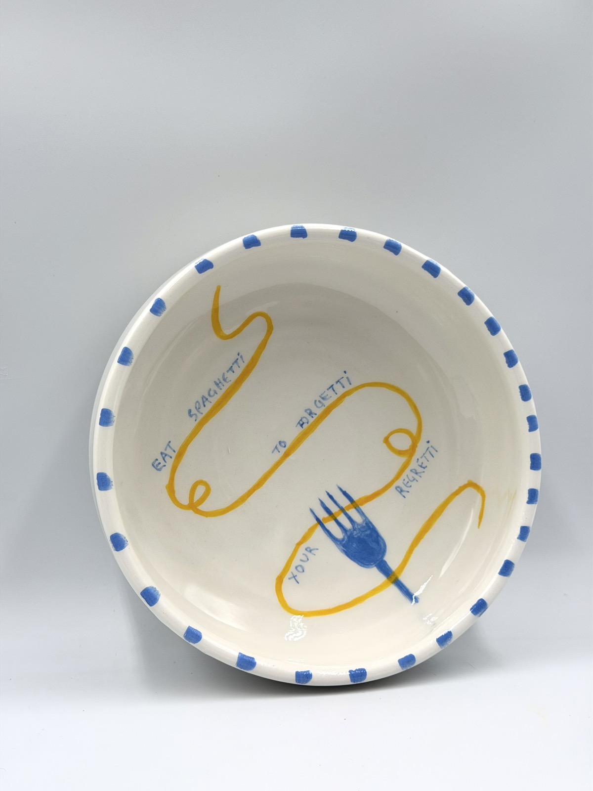 Πήλινο Μπολ Pasta time Bowl